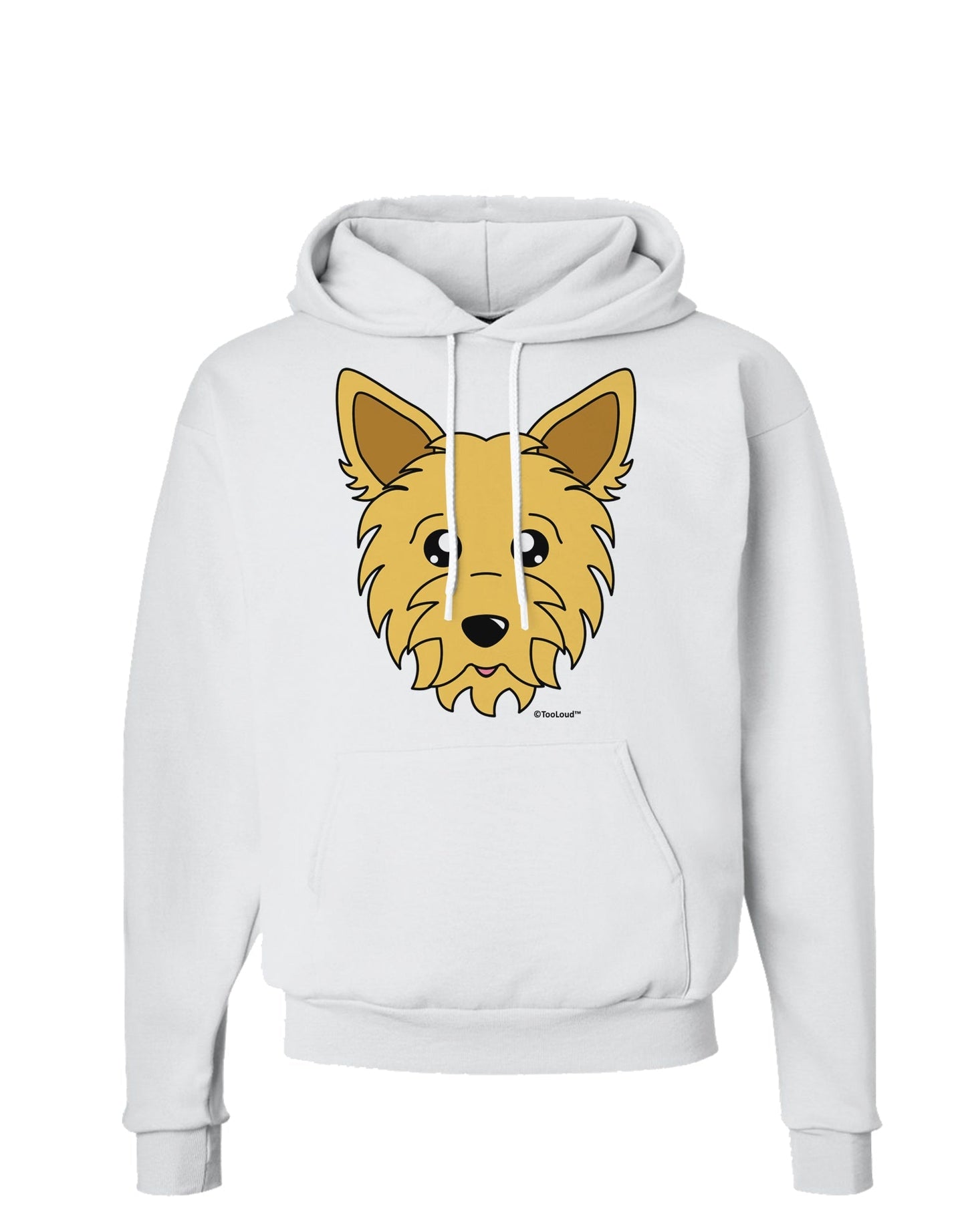 Cute Yorkshire Terrier Yorkie Dog Hoodie Sweatshirt by TooLoud-Hoodie-TooLoud-White-Small-Davson Sales