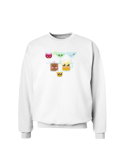 Cutsie Cartel Sweatshirt-Sweatshirts-TooLoud-White-Small-Davson Sales