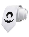 Cyclops Jack-o-Lantern Printed White Necktie