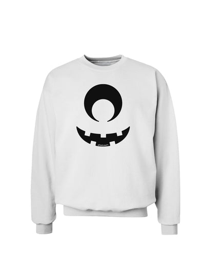 Cyclops Jack-o-Lantern Sweatshirt-Sweatshirts-TooLoud-White-Small-Davson Sales