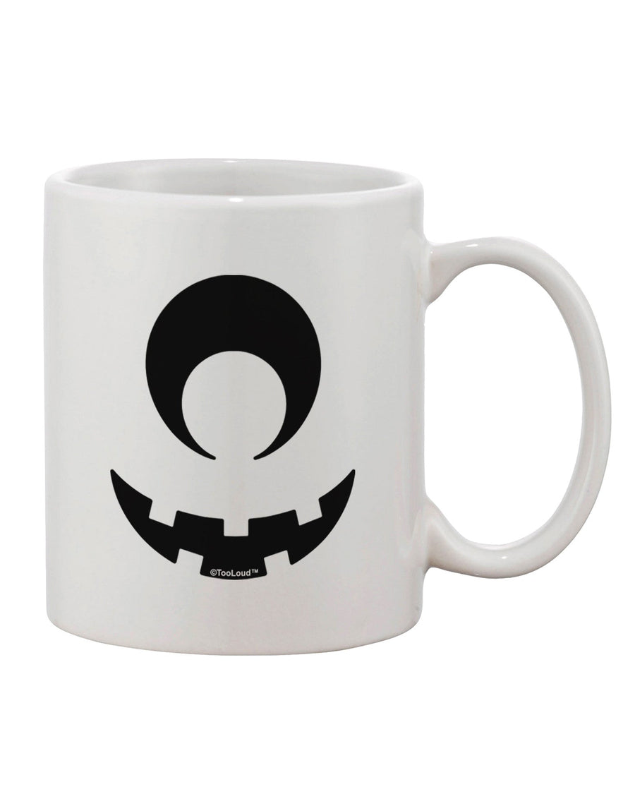 Cyclops Jack-o-Lantern Themed 11 oz Coffee Mug - Ideal for Drinkware Enthusiasts-11 OZ Coffee Mug-TooLoud-White-Davson Sales