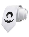 Cyclops Lantern Distressed Printed White Necktie