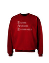 DAD - Acronym Adult Dark Sweatshirt by TooLoud-Sweatshirts-TooLoud-Deep-Red-Small-Davson Sales