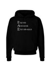 DAD - Acronym Dark Hoodie Sweatshirt by TooLoud-Hoodie-TooLoud-Black-Small-Davson Sales