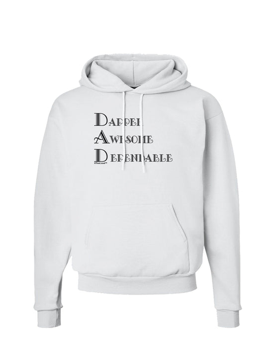 DAD - Acronym Hoodie Sweatshirt by TooLoud-Hoodie-TooLoud-White-Small-Davson Sales