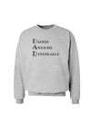 DAD - Acronym Sweatshirt by TooLoud-Sweatshirts-TooLoud-AshGray-Small-Davson Sales