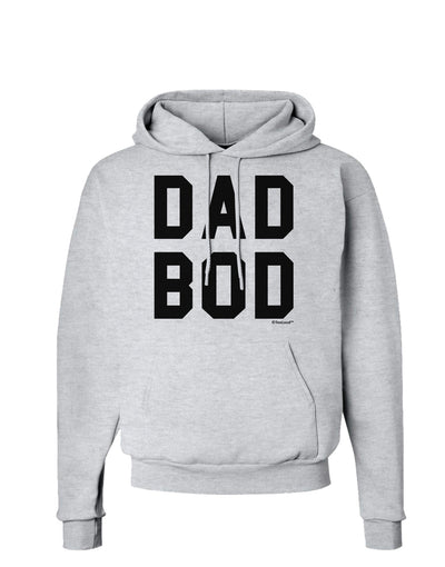 Dad Bod Design Hoodie Sweatshirt by TooLoud-Hoodie-TooLoud-AshGray-Small-Davson Sales