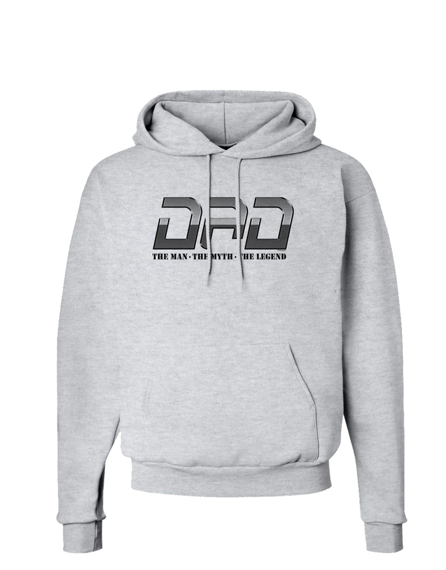 DAD Man Myth Legend Hoodie Sweatshirt-Hoodie-TooLoud-White-Small-Davson Sales