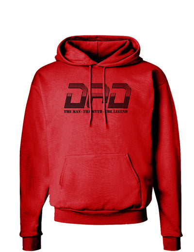 DAD Man Myth Legend Hoodie Sweatshirt-Hoodie-TooLoud-Red-Small-Davson Sales