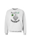 Dad of Veteran Sweatshirt-Sweatshirts-TooLoud-White-Small-Davson Sales