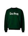 Dad Swag Text Adult Dark Sweatshirt by TooLoud-Sweatshirts-TooLoud-Deep-Forest-Green-Small-Davson Sales