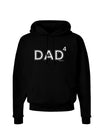 Dad to the Fourth Power - Dad of Four Dark Hoodie Sweatshirt-Hoodie-TooLoud-Black-Small-Davson Sales