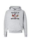 Daddy's Lil Reindeer Girl Hoodie Sweatshirt-Hoodie-TooLoud-AshGray-Small-Davson Sales