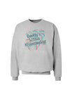 Daddy's Little Firecracker Sweatshirt-Sweatshirts-TooLoud-AshGray-Small-Davson Sales