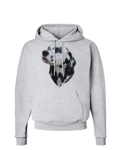 Dalmatian Portrait Hoodie Sweatshirt by TooLoud-Hoodie-TooLoud-AshGray-Small-Davson Sales