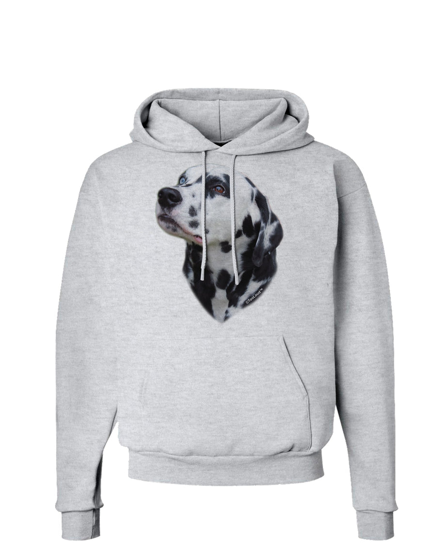 Dalmatian Portrait Hoodie Sweatshirt by TooLoud-Hoodie-TooLoud-White-Small-Davson Sales