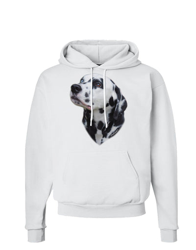 Dalmatian Portrait Hoodie Sweatshirt by TooLoud-Hoodie-TooLoud-White-Small-Davson Sales