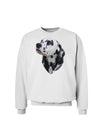 Dalmatian Portrait Sweatshirt by TooLoud-Sweatshirts-TooLoud-White-Small-Davson Sales