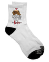 Dark Adult Socks - A Perfect Blend of Style and Comfort for Brewing a Touch of Love - TooLoud-Socks-TooLoud-Short-Ladies-4-6-Davson Sales