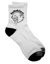 Dark Adult Socks for a Bold and Edgy Look - TooLoud-Socks-TooLoud-Short-Ladies-4-6-Davson Sales