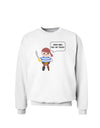 Dead Men Tell No Tales - Petey the Pirate Sweatshirt-Sweatshirts-TooLoud-White-Small-Davson Sales