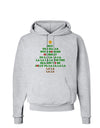 Deck the Halls Lyrics Christmas Tree Hoodie Sweatshirt-Hoodie-TooLoud-AshGray-Small-Davson Sales