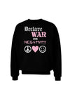 Declare War on Negativity Adult Dark Sweatshirt by-Sweatshirts-TooLoud-Black-Small-Davson Sales