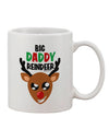 Deer-Inspired 11 oz Coffee Mug - Perfect for Matching with Big Daddy Reindeer - TooLoud-11 OZ Coffee Mug-TooLoud-White-Davson Sales