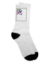 Defective Visual Representation - Amusing Technological Adult Crew Socks by TooLoud-Socks-TooLoud-White-Mens-9-13-Davson Sales