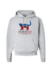 DemoCAT Hoodie Sweatshirt-Hoodie-TooLoud-AshGray-Small-Davson Sales