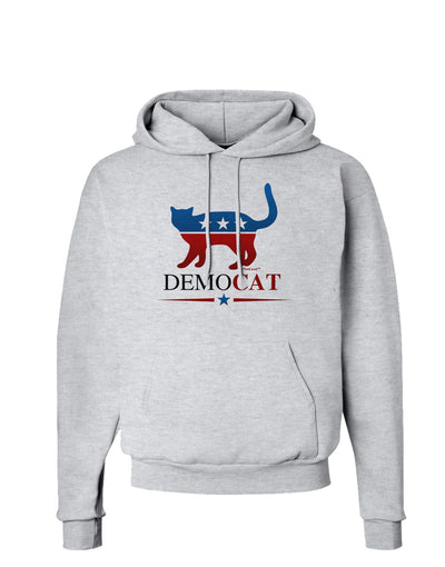 DemoCAT Hoodie Sweatshirt-Hoodie-TooLoud-AshGray-Small-Davson Sales