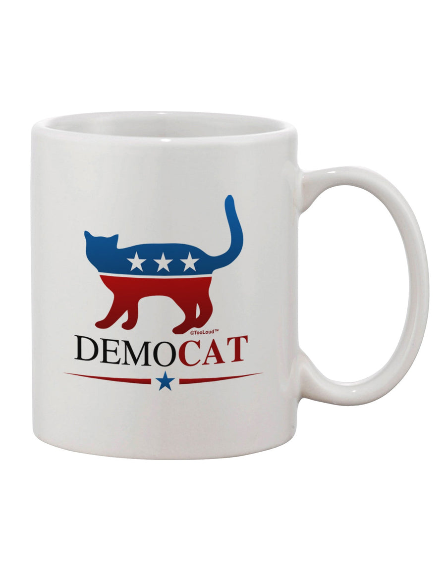 DemoCAT Printed 11 oz Coffee Mug - Exquisite Drinkware Expertise-11 OZ Coffee Mug-TooLoud-White-Davson Sales