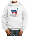 DemoCAT Youth Hoodie Pullover Sweatshirt-Youth Hoodie-TooLoud-White-XS-Davson Sales