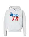 Democrat Bubble Symbol Hoodie Sweatshirt-Hoodie-TooLoud-White-Small-Davson Sales