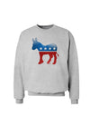 Democrat Bubble Symbol Sweatshirt-Sweatshirts-TooLoud-AshGray-Small-Davson Sales