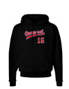 Democrat Jersey 16 Dark Hoodie Sweatshirt-Hoodie-TooLoud-Black-Small-Davson Sales