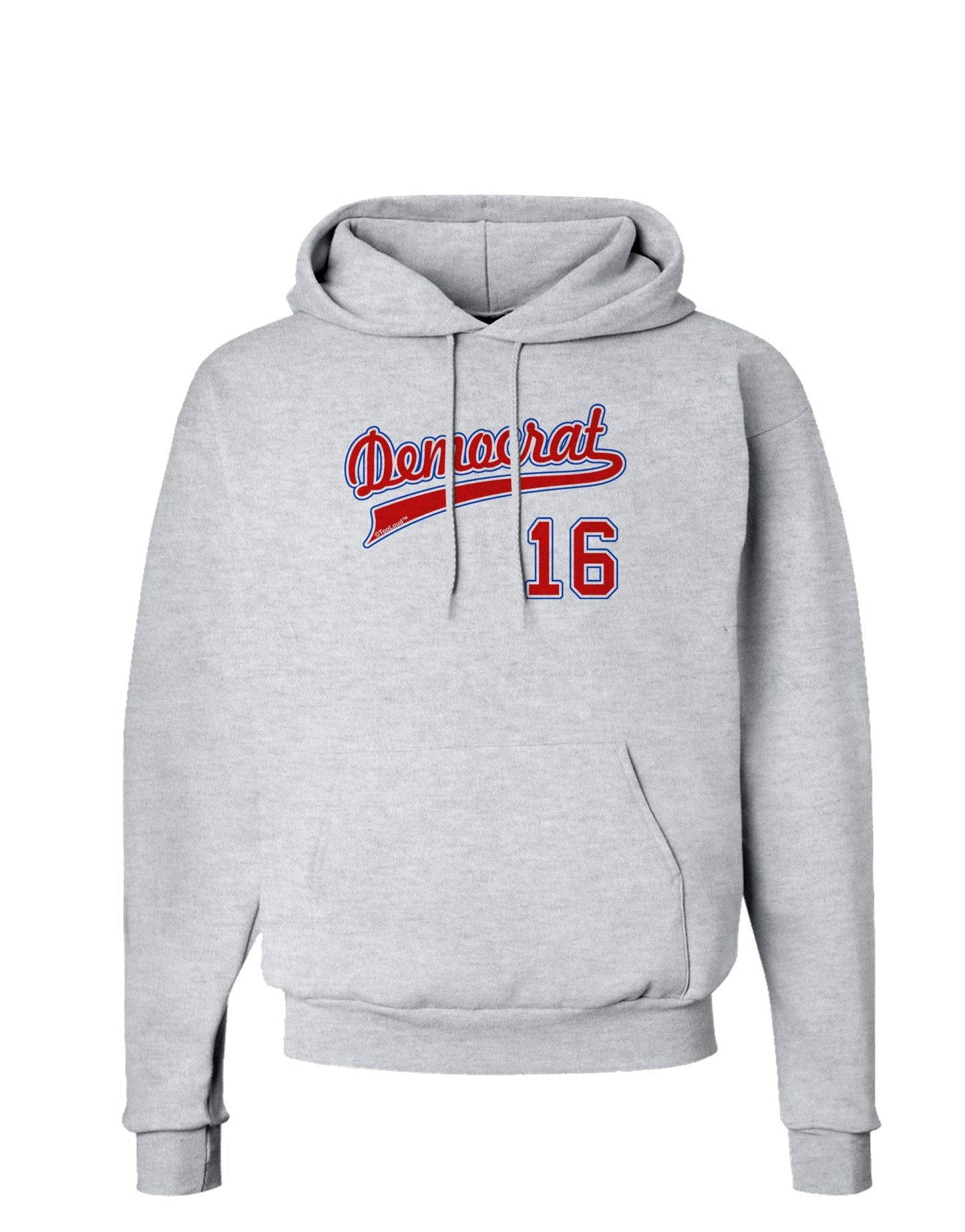 Democrat Jersey 16 Hoodie Sweatshirt-Hoodie-TooLoud-AshGray-Small-Davson Sales