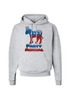 Democrat Party Animal Hoodie Sweatshirt-Hoodie-TooLoud-AshGray-Small-Davson Sales