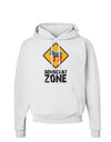 Democrat Zone Hoodie Sweatshirt-Hoodie-TooLoud-White-Small-Davson Sales