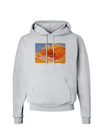 Desert Landscape Watercolor Hoodie Sweatshirt-Hoodie-TooLoud-AshGray-Small-Davson Sales