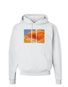 Desert Landscape Watercolor Hoodie Sweatshirt-Hoodie-TooLoud-White-Small-Davson Sales