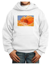 Desert Landscape Watercolor Youth Hoodie Pullover Sweatshirt-Youth Hoodie-TooLoud-White-XS-Davson Sales