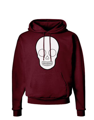 Design Your Own Day of the Dead Calavera Dark Hoodie Sweatshirt-Hoodie-TooLoud-Maroon-Small-Davson Sales