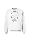 Design Your Own Day of the Dead Calavera Sweatshirt-Sweatshirts-TooLoud-White-Small-Davson Sales