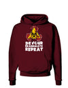 Devour Reanimate Repeat Dark Hoodie Sweatshirt by TooLoud-Hoodie-TooLoud-Maroon-Small-Davson Sales