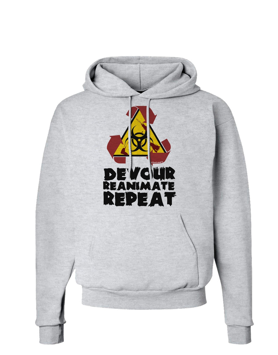 Devour Reanimate Repeat Hoodie Sweatshirt by TooLoud-Hoodie-TooLoud-White-Small-Davson Sales