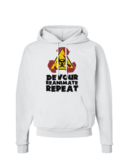 Devour Reanimate Repeat Hoodie Sweatshirt by TooLoud-Hoodie-TooLoud-White-Small-Davson Sales