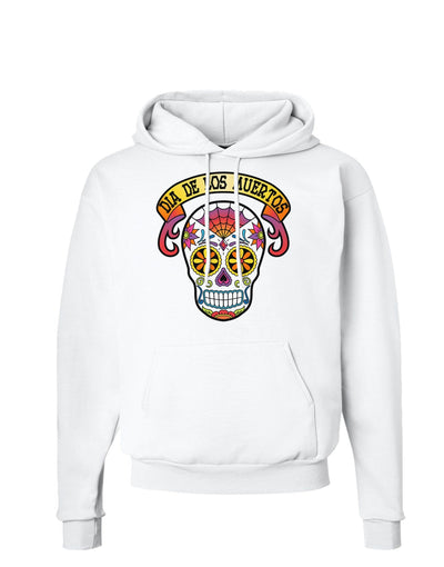 Dia de los Muertos Calavera Hoodie Sweatshirt-Hoodie-TooLoud-White-Small-Davson Sales