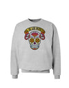 Dia de los Muertos Calavera Sweatshirt-Sweatshirt-TooLoud-AshGray-Small-Davson Sales