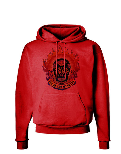 Dia de los Muertos Sacred Calavera Day of the Dead Hoodie Sweatshirt-Hoodie-TooLoud-Red-Small-Davson Sales